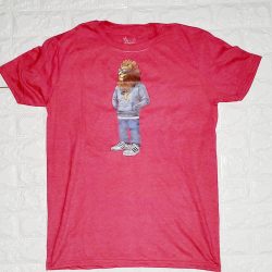 Heather red lionel w slushee crown